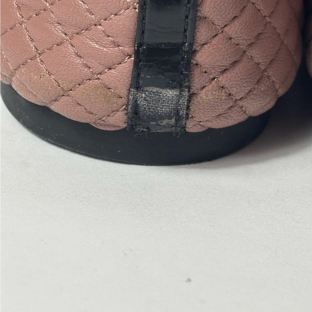 Michael kors Elegant Brown Quilted Ballet Flats - Picture 5 of 9